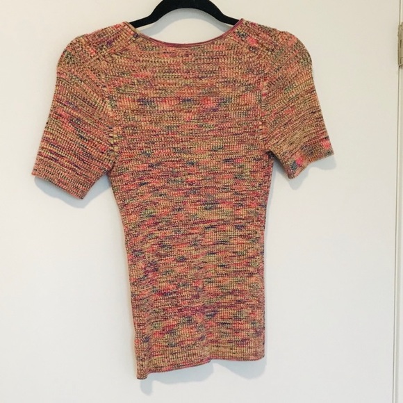 Anthropologie Moth Multicolour Ribbed Sweater - Picture 3 of 5